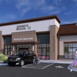 Fourth Elm Construction broke ground  on Berewick II, a 5,100-sf medical office building.